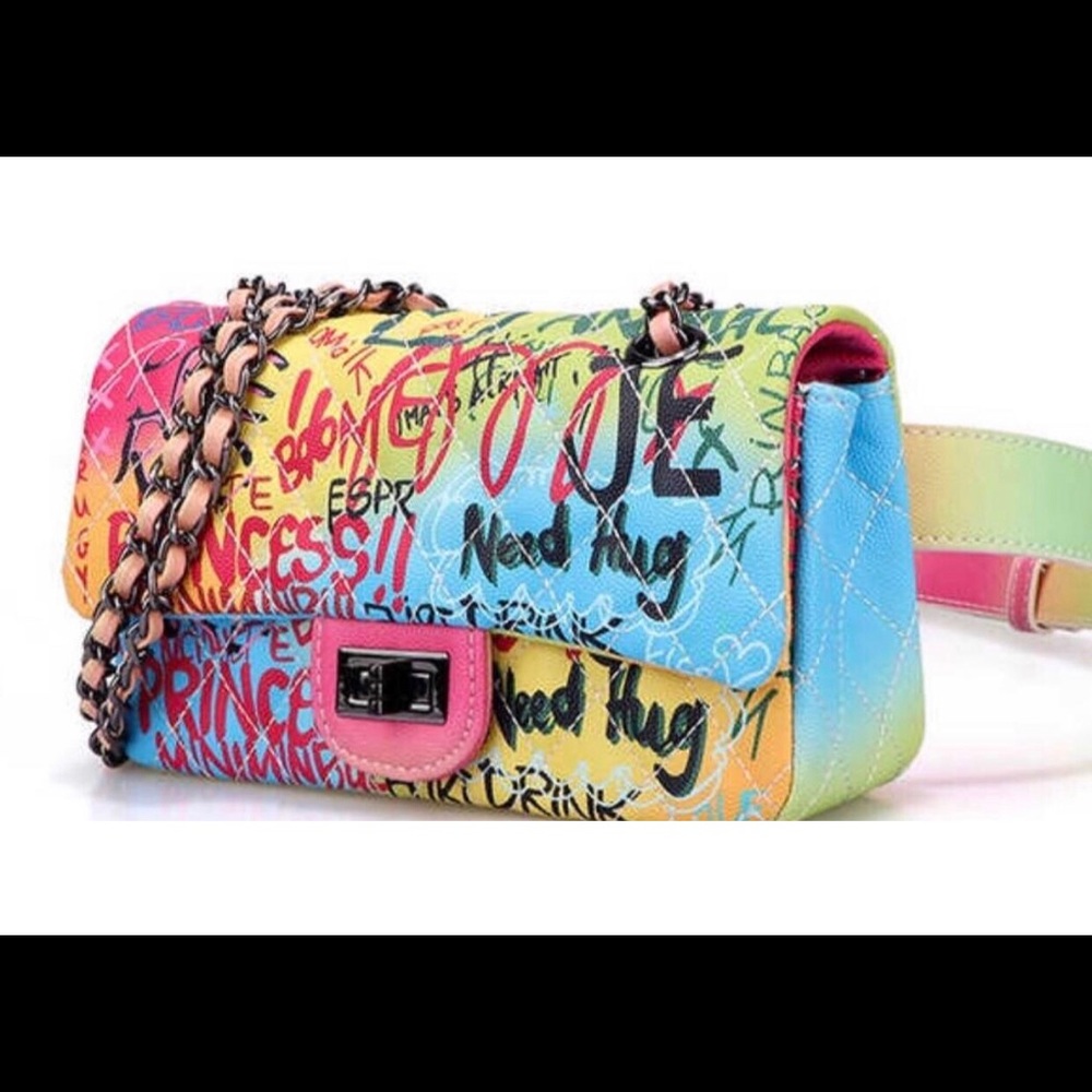 Graffiti Purse